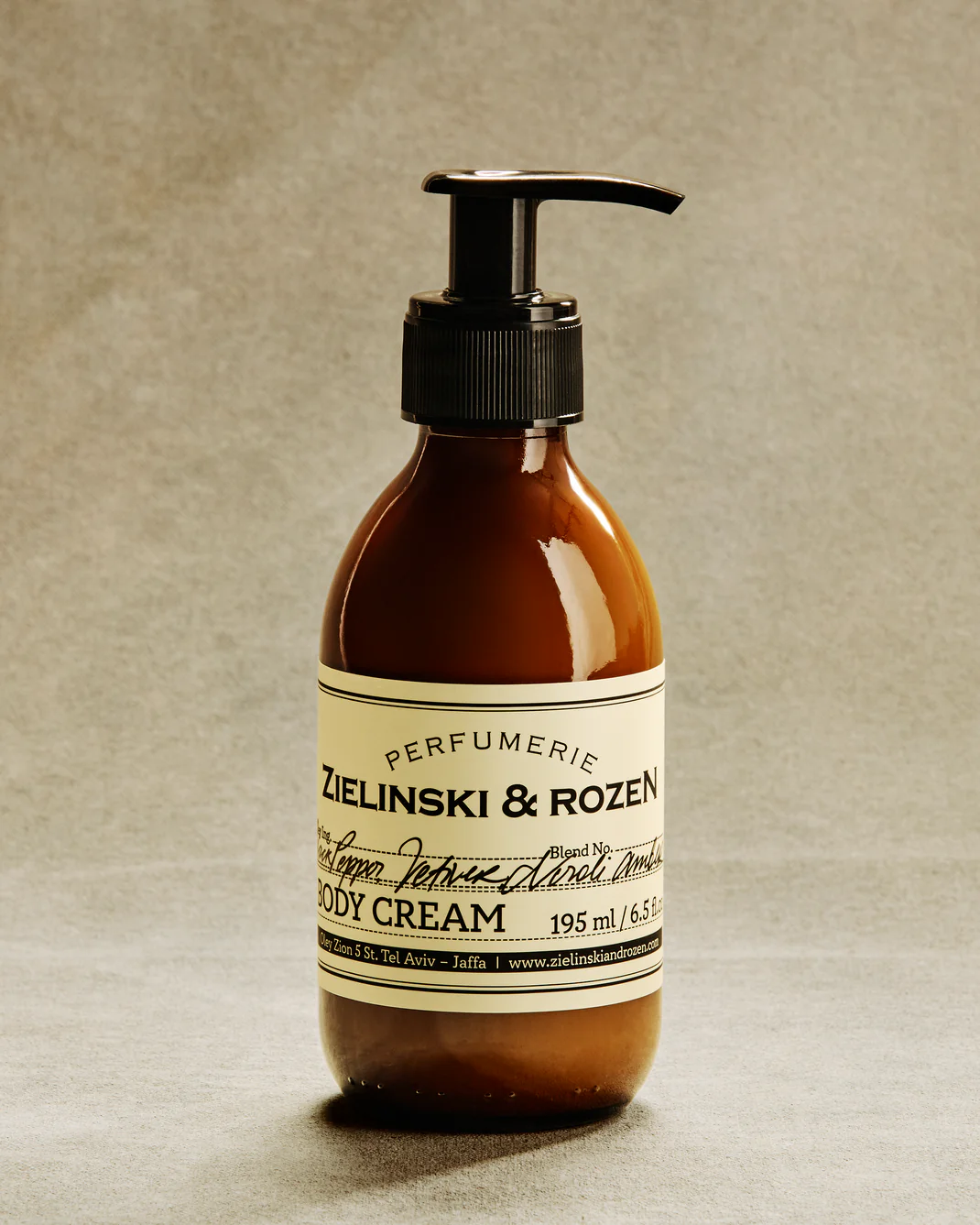 Zielinski & Rozen Body Cream 195ml BP